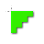 Pixel'd Kinda Green Pointer.cur HD version