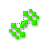 Pixel'd Kinda Green Diagonal Resize 2.cur Preview