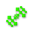 Pixel'd Kinda Green Diagonal Resize 2.cur