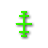 Pixel'd Kinda Green Vertical Resize.cur Preview