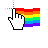 Strange Select Cursor 4 (Nyan rainbow).ani Preview