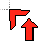 Red Flow Cursors.cur Preview