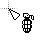 Crosshair Cursor Writing Grenade Location.cur Preview