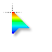 Rainbow Cursor.cur Preview