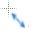 White Water 'Diagonal Resize 1' Cursor.cur