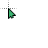 Mini green cursor.cur Preview