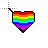 rainbow heart.cur Preview