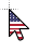USA flag.cur Preview
