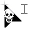 skull_text4.cur HD version