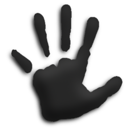 Black Hand Icon
