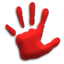 Red Hand Icon