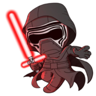 Kylo Ren Caricature 2 Icon