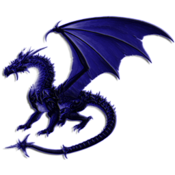Blue Dragon Icon Icon