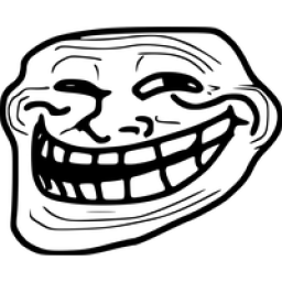 Troll Face - Troll Face Pixel Art Emoji,Troll Face Text Emoticon - free  transparent emoji 