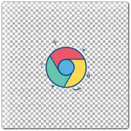 chrome logo transparent background