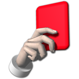 Soccer-card-red Icon
