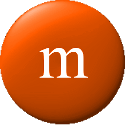 Orange M&M Icon