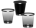 Black Recycle Bins