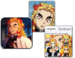 RENGOKU BECAUSE HES MY HUSBAND Icon Set thumbnail