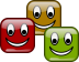 Happy Squares Icon Set thumbnail