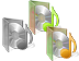 Music CD Folders Icon Set thumbnail