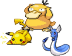 Old School Pokémon Pixilated