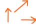 orange arrows