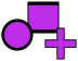 Purple With Black Edge Punctuation