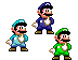 SMW - Mario Suits