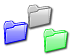 Windows XP Multi-Colored Folders