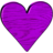 Wood Heart Purple.ico Preview