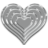 Heart 4 Tier Silver.ico Preview
