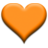 Puffy Heart - Orange.ico