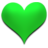 Puffed Heart - Green.ico Preview