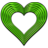 Heart Rings Green.ico Preview