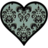 Heart Ornate Black.ico