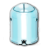 sky blue recycling bin Empty.ico Preview