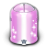 sparkly pink recycling bin EMPTY.ico Preview