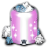 sparkly pink recycling bin FULL.ico Preview