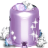 sparkly purple recycling bin full2.ico Preview