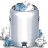white recycling bin FULL.ico Preview