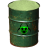 Biohazard Barrel Full Recycle Bin Icon.ico
