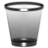 Black and Chrome Recycle Bin.ico