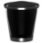 Black and Chrome Recycle Bin -Full.ico Preview