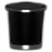 Black and Chrome Recycle Bin -Full -New.ico Preview