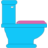 Toilet Blue 2.ico