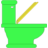 Toilet Green 1.ico Preview