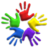Rainbow Hands.ico Preview
