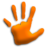 Orange Hand.ico