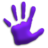 Purple Hand.ico Preview